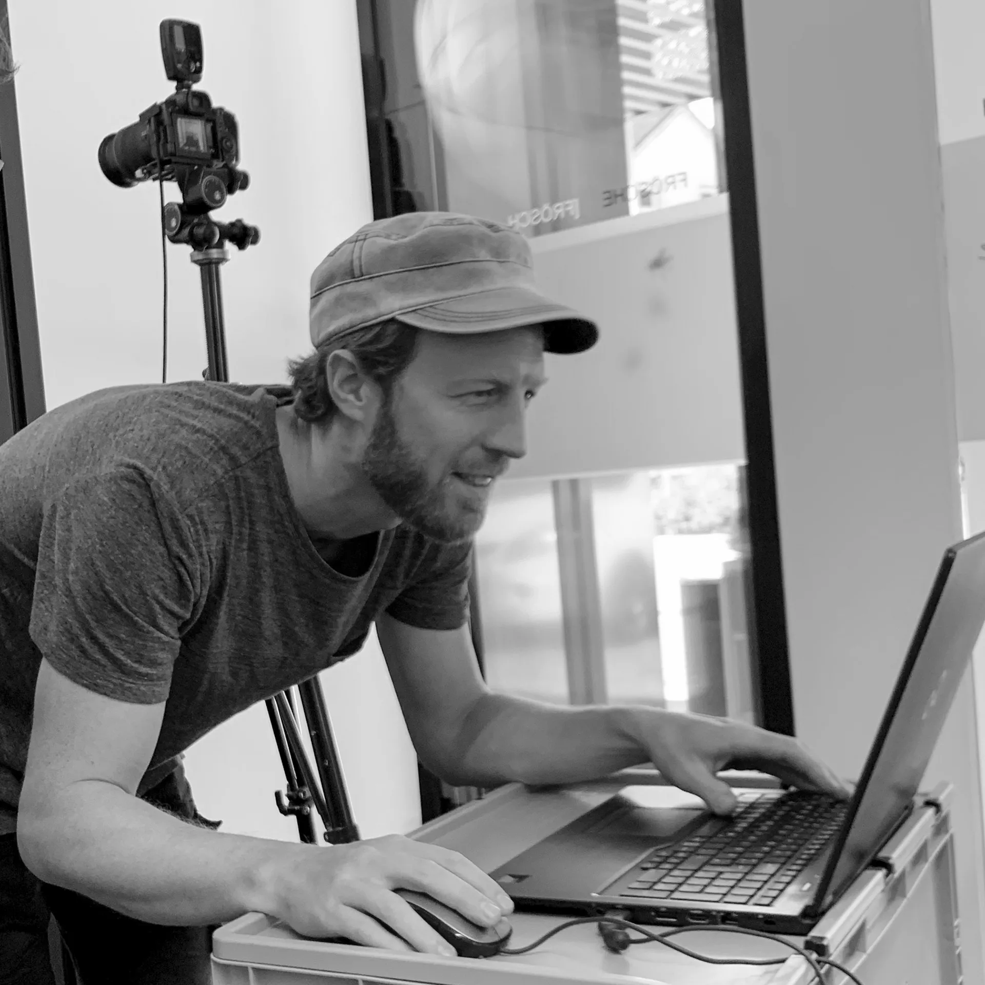 Professioneller Fotograf