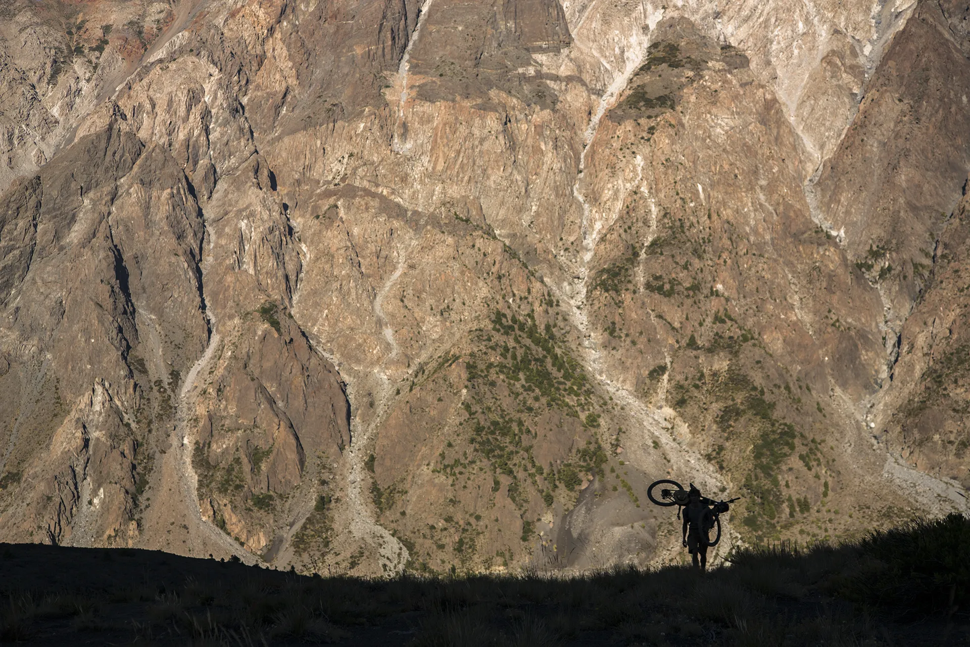 Expeditionsfotograf Aufstieg